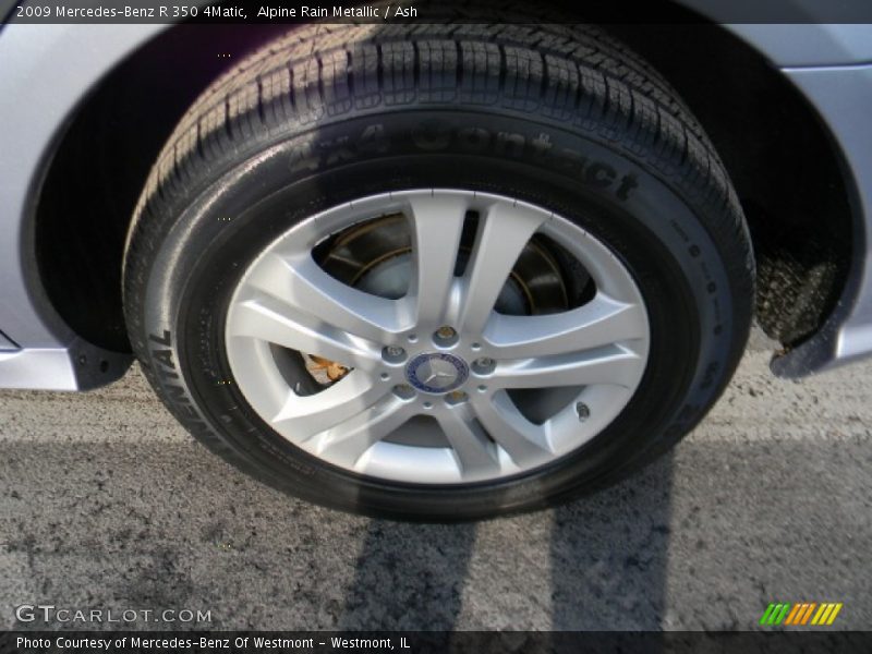 Alpine Rain Metallic / Ash 2009 Mercedes-Benz R 350 4Matic