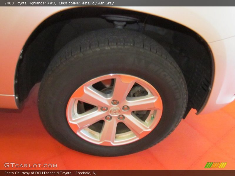 Classic Silver Metallic / Ash Gray 2008 Toyota Highlander 4WD