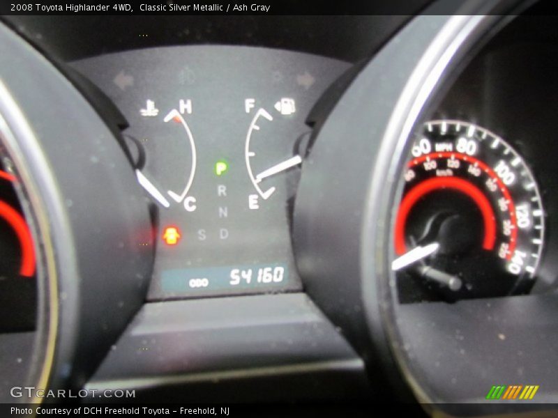 Classic Silver Metallic / Ash Gray 2008 Toyota Highlander 4WD