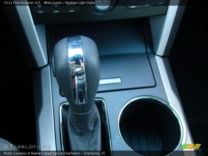 White Suede / Medium Light Stone 2011 Ford Explorer XLT
