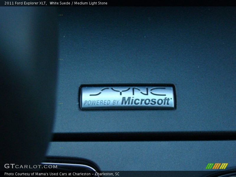 White Suede / Medium Light Stone 2011 Ford Explorer XLT