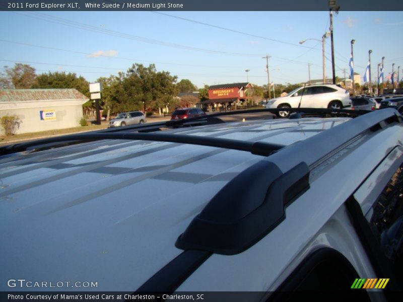 White Suede / Medium Light Stone 2011 Ford Explorer XLT