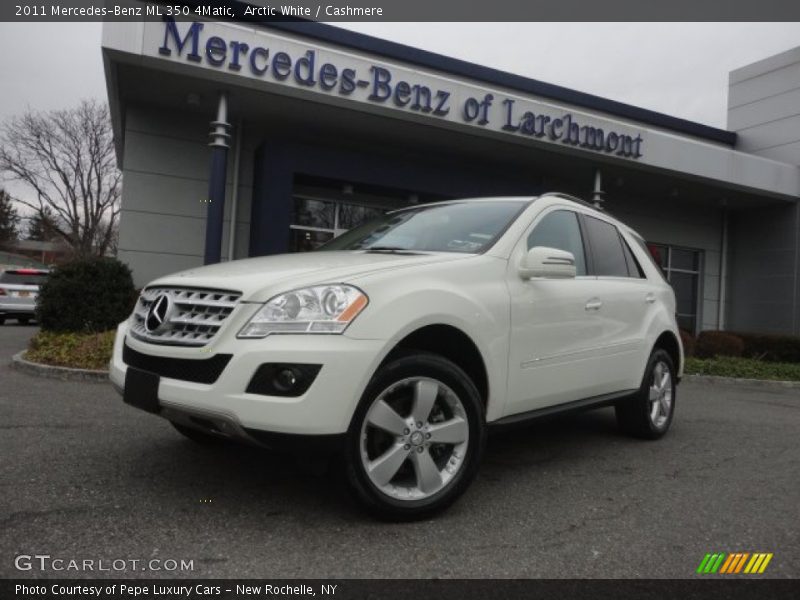 Arctic White / Cashmere 2011 Mercedes-Benz ML 350 4Matic