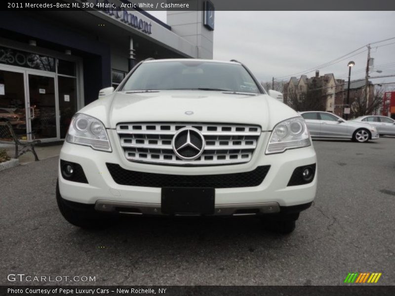 Arctic White / Cashmere 2011 Mercedes-Benz ML 350 4Matic