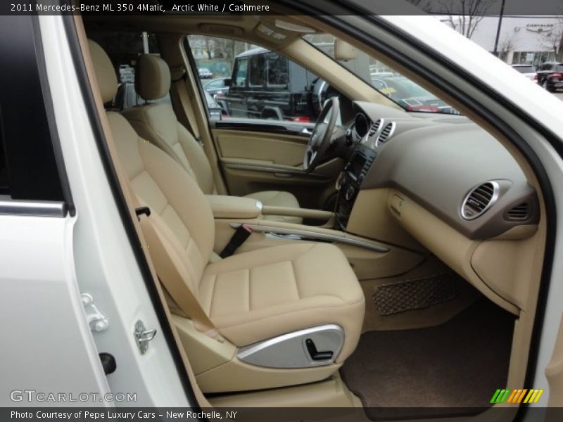 Arctic White / Cashmere 2011 Mercedes-Benz ML 350 4Matic