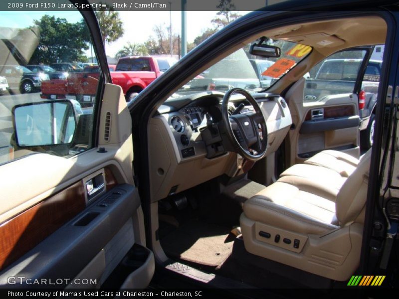 Black / Camel/Tan 2009 Ford F150 Lariat SuperCrew
