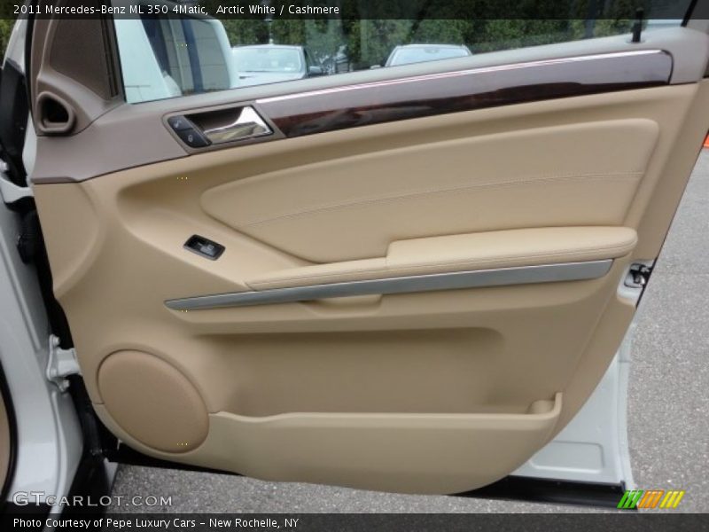 Arctic White / Cashmere 2011 Mercedes-Benz ML 350 4Matic