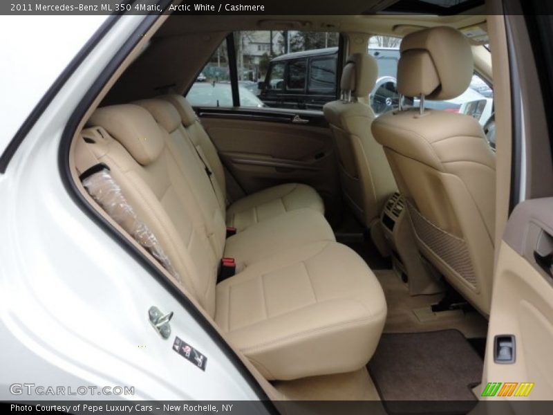 Arctic White / Cashmere 2011 Mercedes-Benz ML 350 4Matic