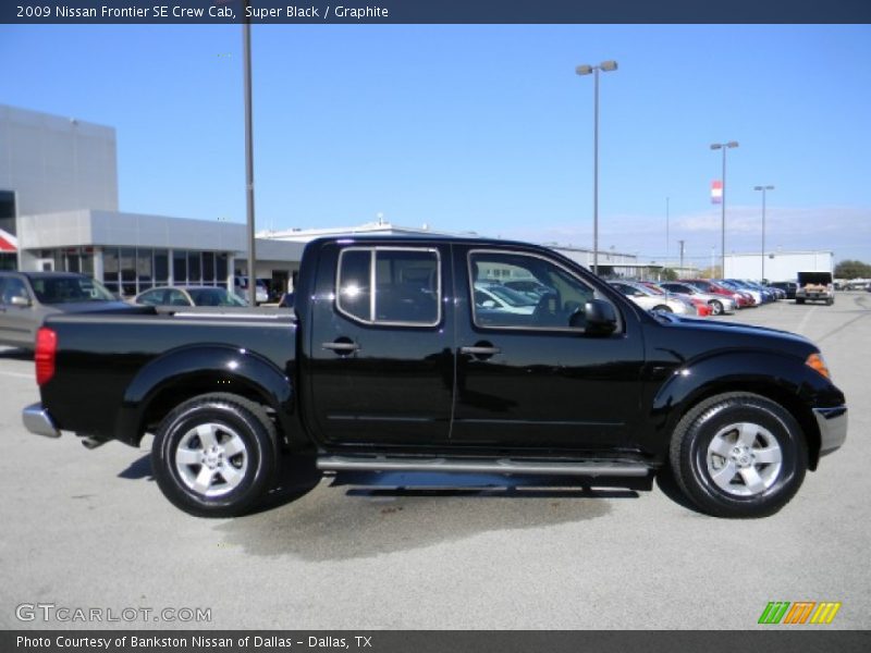 Super Black / Graphite 2009 Nissan Frontier SE Crew Cab