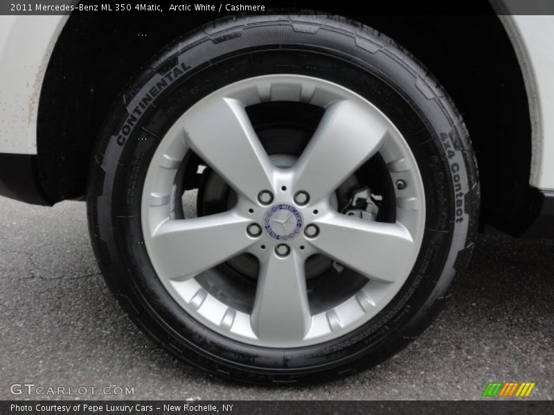 Arctic White / Cashmere 2011 Mercedes-Benz ML 350 4Matic