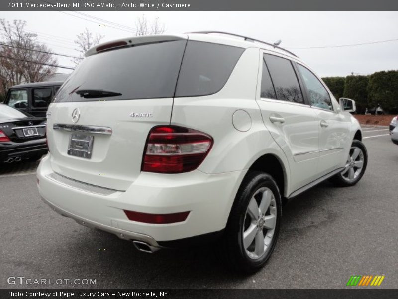 Arctic White / Cashmere 2011 Mercedes-Benz ML 350 4Matic