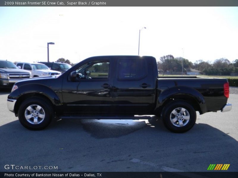 Super Black / Graphite 2009 Nissan Frontier SE Crew Cab