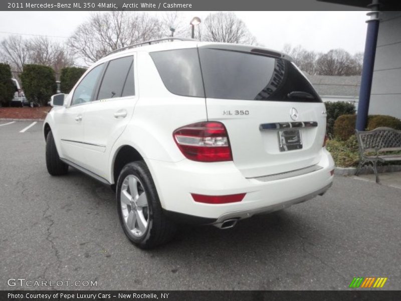 Arctic White / Cashmere 2011 Mercedes-Benz ML 350 4Matic