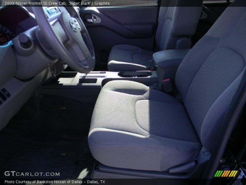 Super Black / Graphite 2009 Nissan Frontier SE Crew Cab