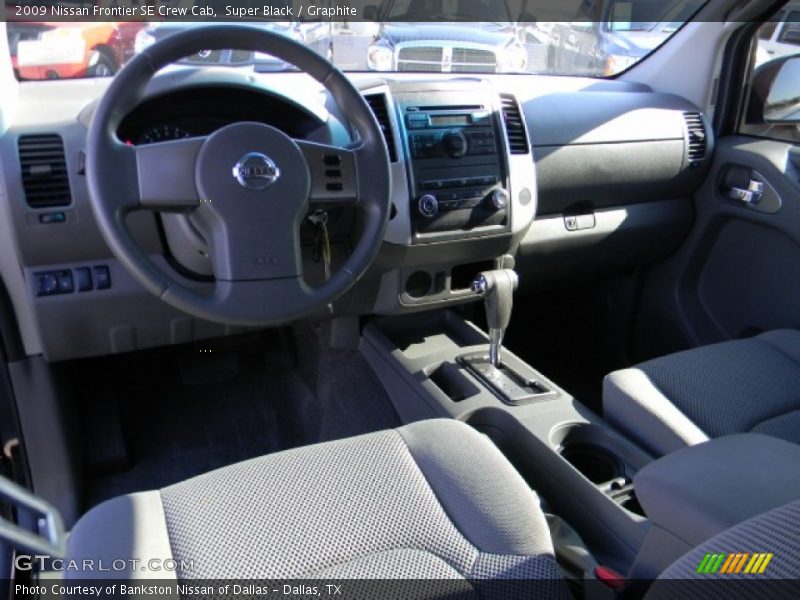 Super Black / Graphite 2009 Nissan Frontier SE Crew Cab