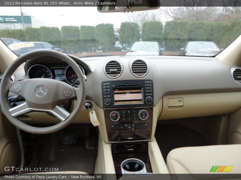 Arctic White / Cashmere 2011 Mercedes-Benz ML 350 4Matic