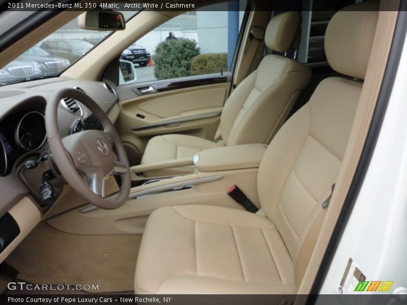 Arctic White / Cashmere 2011 Mercedes-Benz ML 350 4Matic