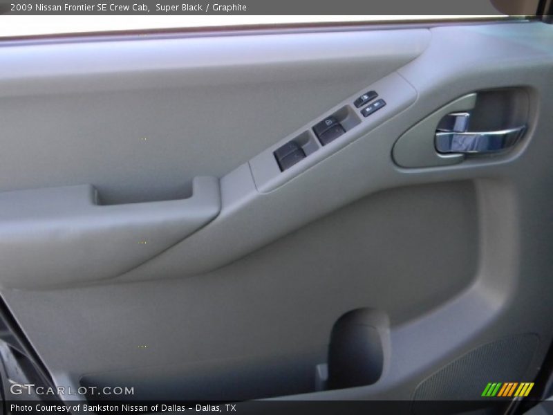 Super Black / Graphite 2009 Nissan Frontier SE Crew Cab