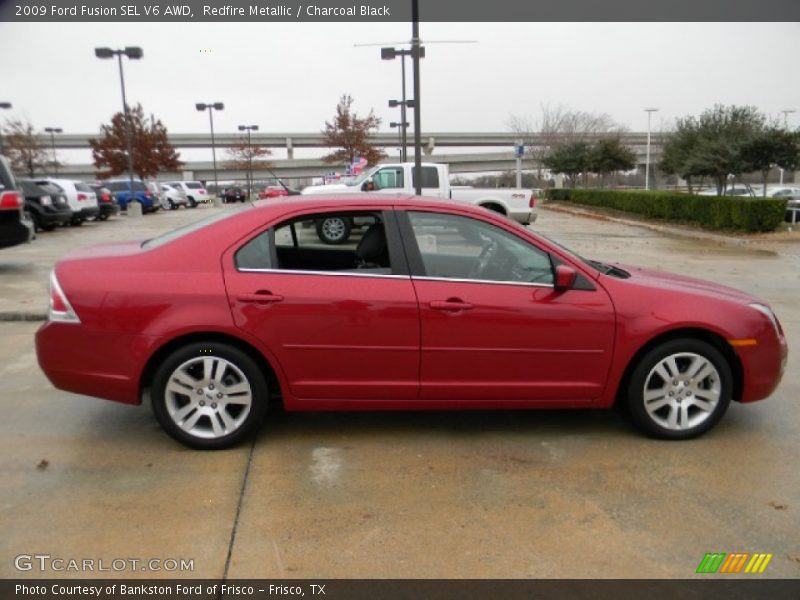  2009 Fusion SEL V6 AWD Redfire Metallic