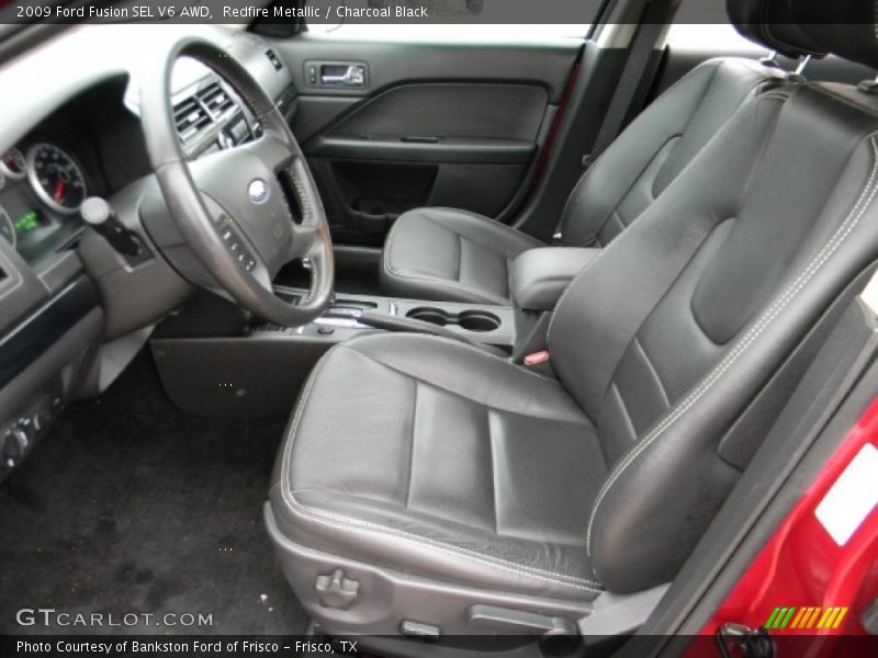  2009 Fusion SEL V6 AWD Charcoal Black Interior