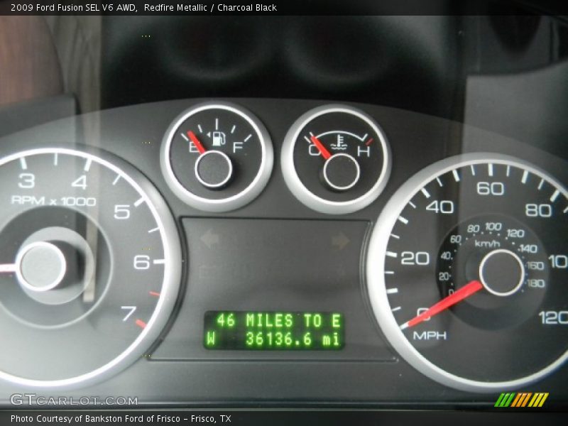  2009 Fusion SEL V6 AWD SEL V6 AWD Gauges