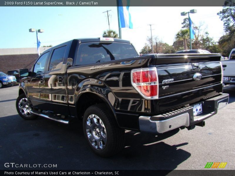 Black / Camel/Tan 2009 Ford F150 Lariat SuperCrew