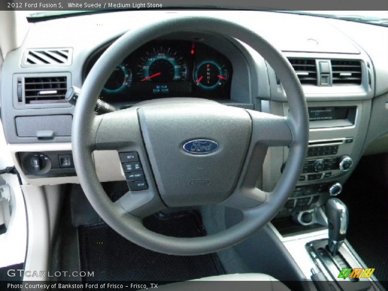  2012 Fusion S Steering Wheel