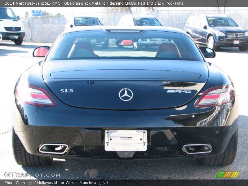 Exhaust of 2011 SLS AMG