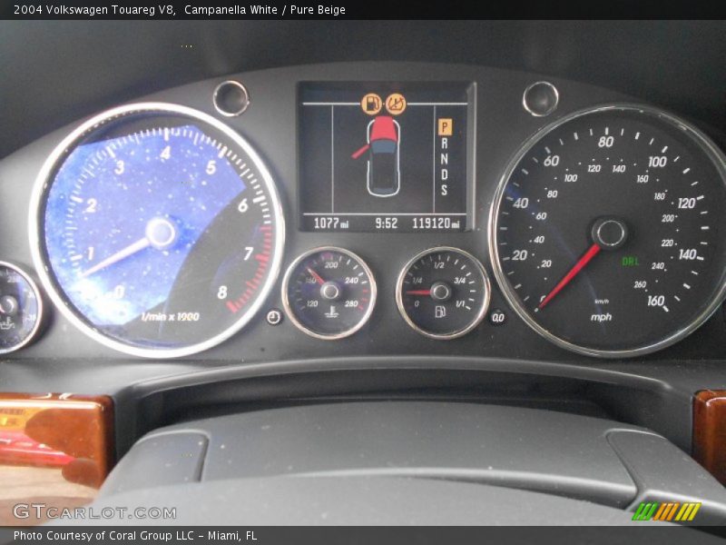 Campanella White / Pure Beige 2004 Volkswagen Touareg V8