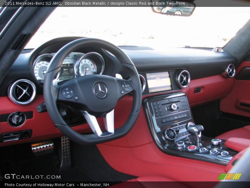 Dashboard of 2011 SLS AMG