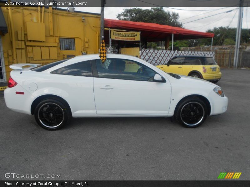Summit White / Ebony 2009 Pontiac G5 XFE