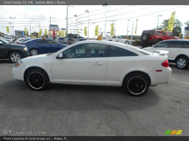 Summit White / Ebony 2009 Pontiac G5 XFE