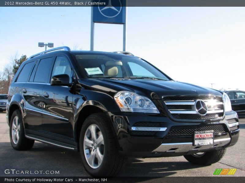 Black / Cashmere 2012 Mercedes-Benz GL 450 4Matic