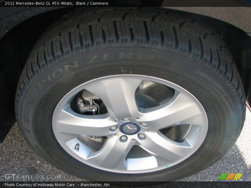 Black / Cashmere 2012 Mercedes-Benz GL 450 4Matic