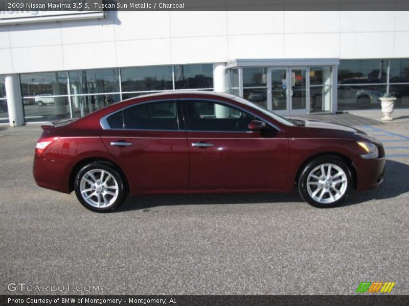 Tuscan Sun Metallic / Charcoal 2009 Nissan Maxima 3.5 S