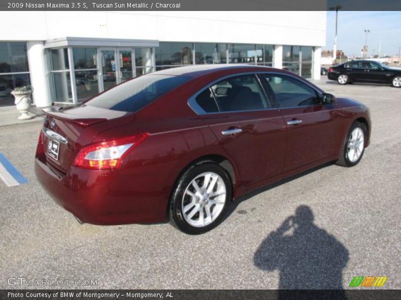 Tuscan Sun Metallic / Charcoal 2009 Nissan Maxima 3.5 S