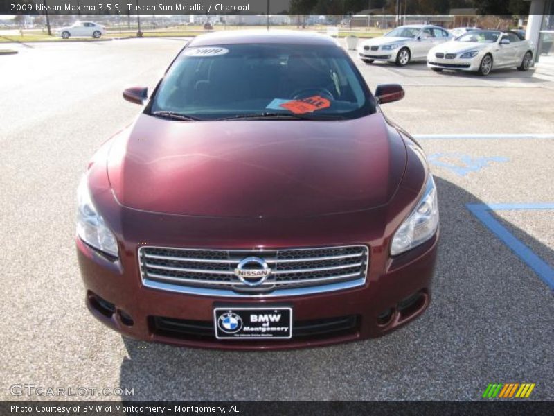 Tuscan Sun Metallic / Charcoal 2009 Nissan Maxima 3.5 S