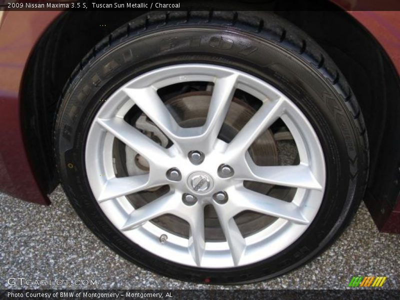Tuscan Sun Metallic / Charcoal 2009 Nissan Maxima 3.5 S