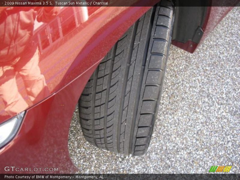 Tuscan Sun Metallic / Charcoal 2009 Nissan Maxima 3.5 S