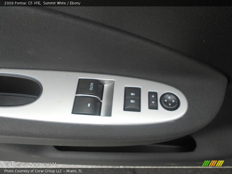 Summit White / Ebony 2009 Pontiac G5 XFE