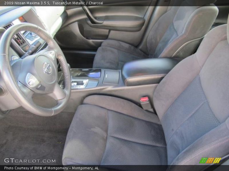 Tuscan Sun Metallic / Charcoal 2009 Nissan Maxima 3.5 S