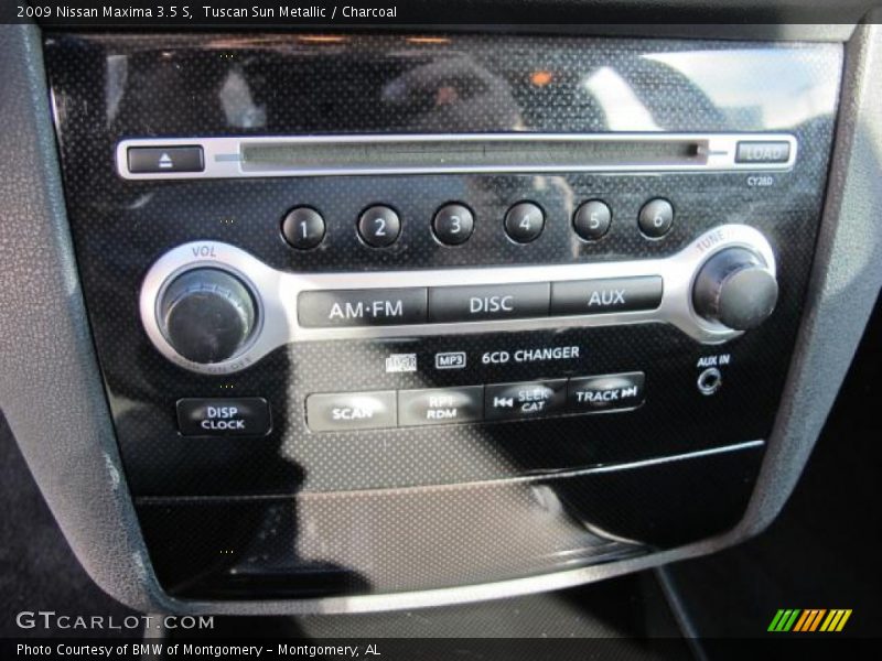 Tuscan Sun Metallic / Charcoal 2009 Nissan Maxima 3.5 S