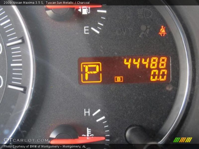 Tuscan Sun Metallic / Charcoal 2009 Nissan Maxima 3.5 S