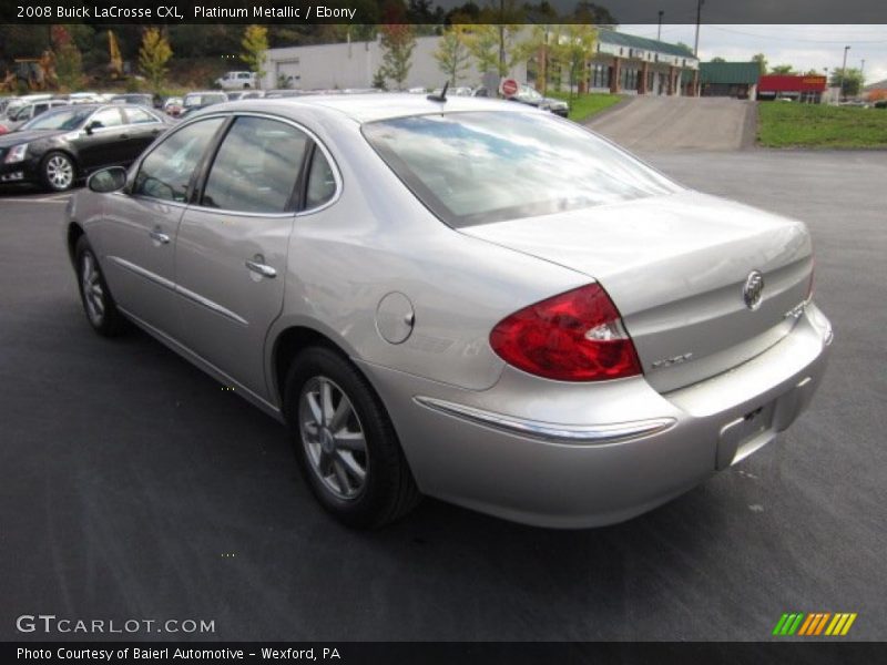 Platinum Metallic / Ebony 2008 Buick LaCrosse CXL