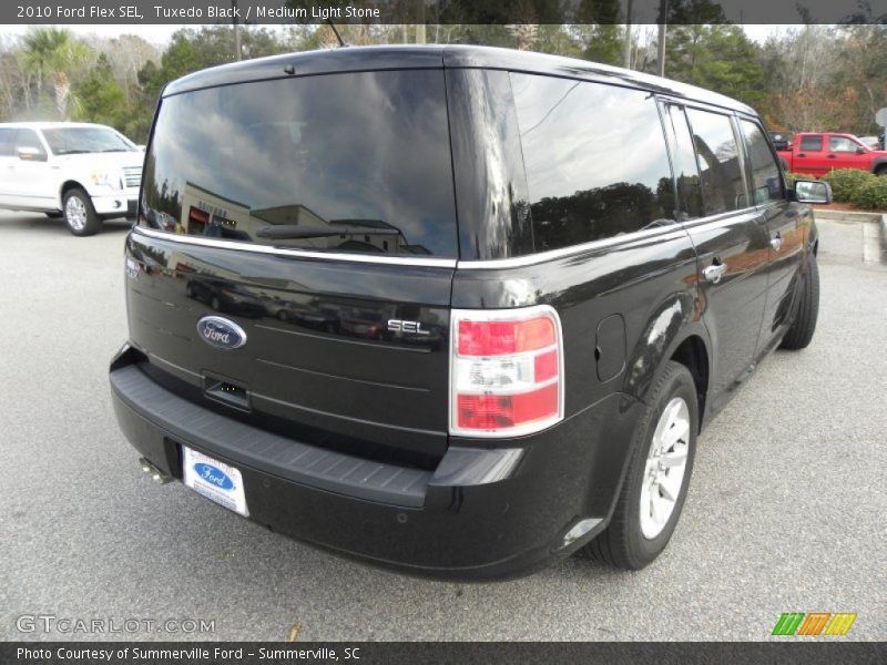 Tuxedo Black / Medium Light Stone 2010 Ford Flex SEL