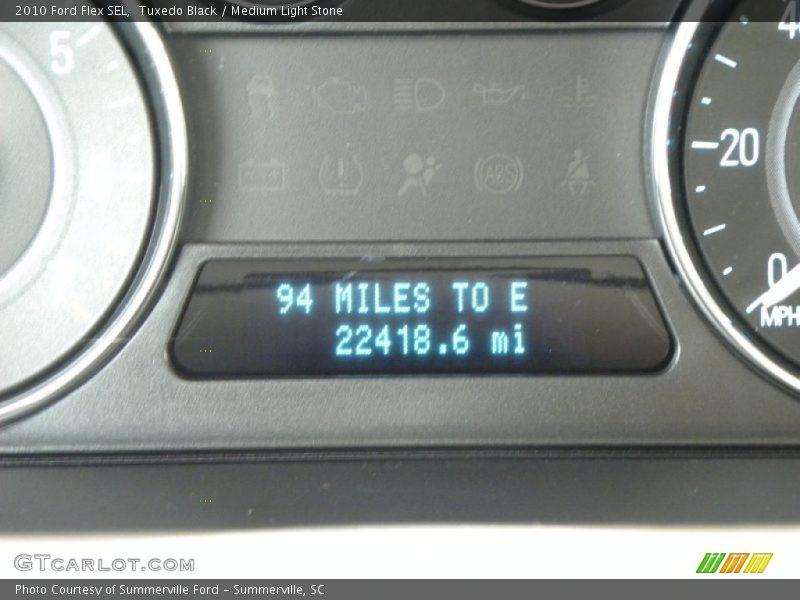 Tuxedo Black / Medium Light Stone 2010 Ford Flex SEL