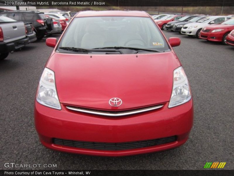 Barcelona Red Metallic / Bisque 2009 Toyota Prius Hybrid