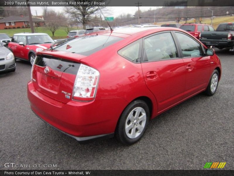 Barcelona Red Metallic / Bisque 2009 Toyota Prius Hybrid