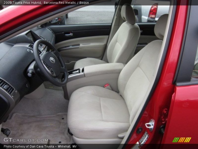 Barcelona Red Metallic / Bisque 2009 Toyota Prius Hybrid