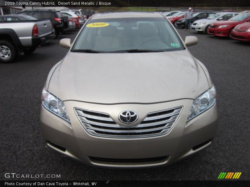 Desert Sand Metallic / Bisque 2009 Toyota Camry Hybrid